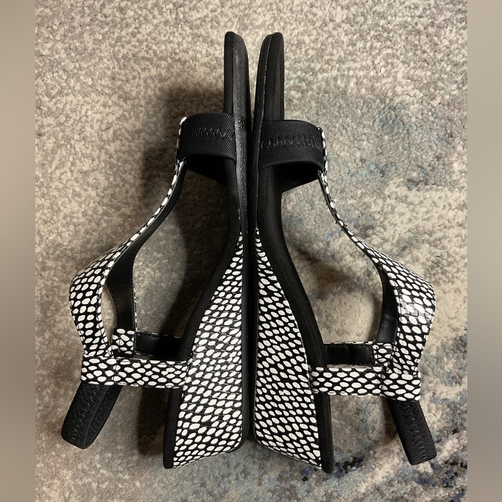 Alfani Step 'N Flex Vacanzaa Wedge Sandals - Spotted Snake (NIB) - Picture 11 of 15